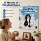🔥 50% OFF! Naughty Dachshunds Dog Wall Calendar – 12 Months of Mischievous Sausage Dogs, Big Date Grid, Easy Hang, Funny Gift for Dog Lovers & Home Decor ✨