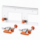 Dedicated Fixing Clamps for Handleless Routing Templates and Drawer Slide Installation Jigs