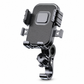 Shockproof Bicycle and Motorcycle Phone Mount for Electric Bikes and Mountain Bikes Handlebar and Rearview Mirror Navigation Phone Holder