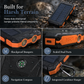 Waterproof Outdoor Solar Power Bank with Compass Large Capacity Portable
