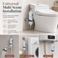 5 Inch PP Cotton Sediment Water Filter Cartridge Inline Pre-Filter for Smart Toilet Household Water Heater Shower and Washing Machine