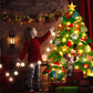 🎄🔥 Christmas Promotion 50% OFF! DIY Felt Christmas Tree Set – No-Glue, No-Mess, Reusable Toddler-Friendly Felt Pieces, Includes Star, Ornaments & Gift Tags, Perfect Family Craft & Wall Decor ✨