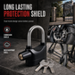 🔒🔥 50% OFF! 70mm Aluminum Alloy Anti-Theft Alarm Padlock – Security Gate Lock for Warehouse, Motorcycle & Bicycle, Battery-Powered Vibration Alarm, Weather-Resistant, Heavy-Duty Shackle, 3 Keys Included ✨