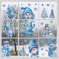 🎄 50% OFF – Christmas Glitter Window Stickers