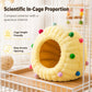 🐦🔥 50% OFF! Soft Comfortable Hanging Bird Bed – Plush Warm Nesting Pouch, Secure Hooks, Machine-Washable Fabric, Cozy Sleep Hut for Parrots, Budgies, Finches & Small Pets, Cage-Hanging Relaxing Shelter 🛏️