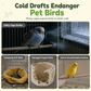 🐦 LIMITED-TIME 50% OFF! 🧶 Warm Winter Bird Hanging Hammock – Cozy, Soft, Cage Decor ✨