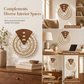 ⏰Circular Wooden Rotating Perpetual Calendar Wall Hanging Decoration